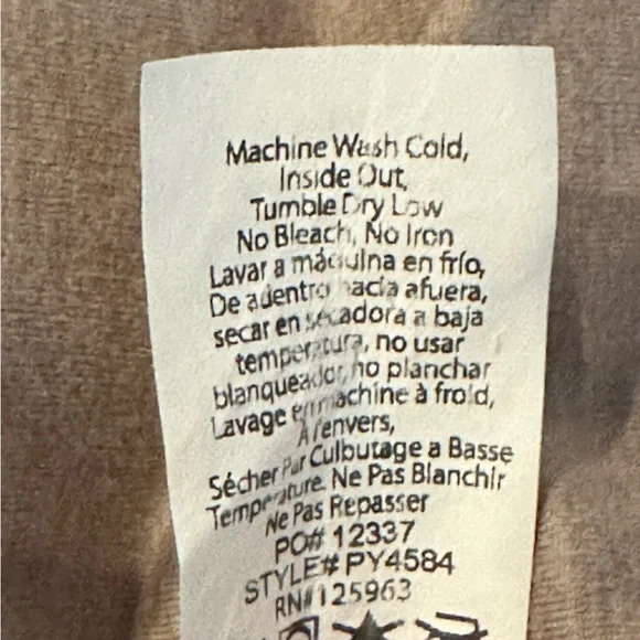 (Sold) Beyond Yoga Softmark Focus Cropped Tank in Chai Iris Melt Size Medium - Picture 8 of 8